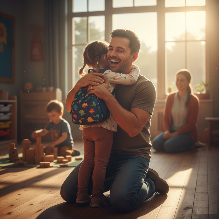 Ansiedad por separación: Estrategias reales para mamás y papás que trabajan.